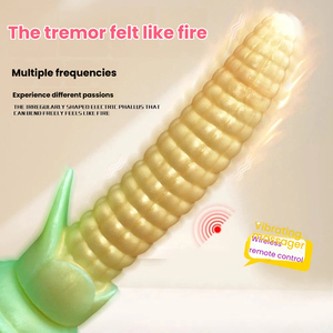 Neuer Speziell Geformter Flüssig-Silikon <span class=keywords><strong>Penis</strong></span> Elektrischer Analplug Mais-Springei Weich Wasserdicht Umweltfreundlich Weiblicher <span class=keywords><strong>Masturbator</strong></span> - Product Image 5