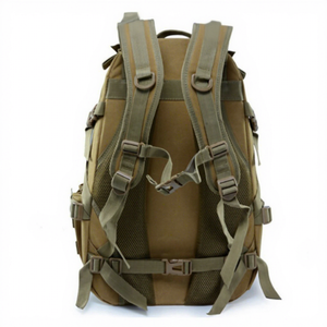 Sac à dos tactique multifonctionnel en polyester Oxford de couleur unie pour la randonnée sportive en extérieur, respirant, grande capacité 20-35L - Product Image 3