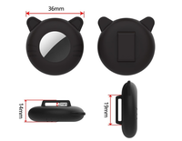 Coque de protection en silicone pour Airtag, best-seller, pour collier de chat ou de chien, anti-perte, localisateur, mini coque en silicone mignonne, coque de protection