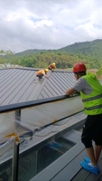 Materiales de Techo Ligeros de Aleación de Aluminio, Magnesio y Manganeso y Servicios de Doblado para Casas Prefabricadas de Acero