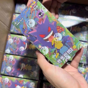 Cartes à collectionner officielles d'animation chinoise Bostia <span class=keywords><strong>De</strong></span> Refort, 151 cartes surprises, boîtes <span class=keywords><strong>de</strong></span> boosters Pokémon écarlate et <span class=keywords><strong>violet</strong></span> - Product Image 2