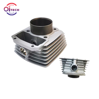Bloc-cylindres universel Oitech pour moto, pièce en alliage d'aluminium usinée CNC, refroidie par air