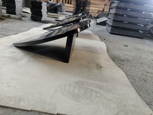 Маленькие гранитные надгробия в форме сердца, черные, для украшения кладбища - Product Image 5