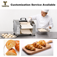 Machine à former des mini-croissants en acier inoxydable, machine à rouler la pâte automatique pour la production de croissants