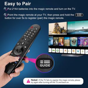 <span class=keywords><strong>Control</strong></span> Remoto Universal AN-<span class=keywords><strong>MR20GA</strong></span> con Voz y Bluetooth, Reemplazo para Todos los Televisores LG <span class=keywords><strong>Smart</strong></span> <span class=keywords><strong>Magic</strong></span> 3D 4K - Product Image 5