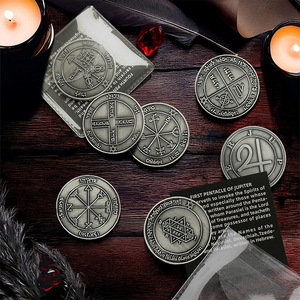 เหรียญกษาปณ์โซโลมอน, เหรียญป้องกันสำหรับทำสมาธิพิธีทำจากโลหะผสม - Product Image 4