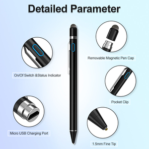 Venta Directa de Fábrica, Lápiz Óptico Universal Activo Capacitivo para Tabletas, Compatible con Pantallas Táctiles de Apple iPad, Huawei, Xiaomi, Teléfonos y Tabletas - Product Image 2