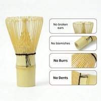 Support/Support de fouet à matcha de style japonais haut de gamme Newell, fouet en bambou, cuillère en céramique, qualité alimentaire, pour cérémonie du thé