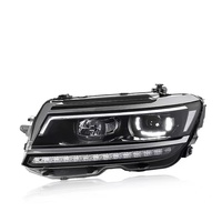 Faros Delanteros LED para Volkswagen Tiguan, Luces Altas y Bajas, Accesorios Plug and Play, 12V, Color Azul
