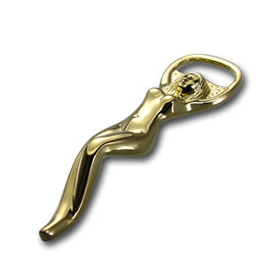 Custom Logo Zinc Alloy Bottle Opener, <b>Souvenir</b> Keychain with Bottle Opener - Product Image 2