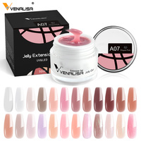 VENALISA 50ML OEM/ODM Étiquette Privée Manucure LED UV Séchage Rapide Gel Épais de Construction Camouflage pour Extension d'Ongles