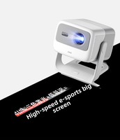 Projecteur DLP JMGO N1S 4K triple laser avec cardan, projection murale longue portée en plein jour, 3D intégré, 1500 lumens, portable
