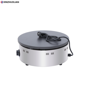 Crêpière électrique <span class=keywords><strong>professionnelle</strong></span> en acier inoxydable antiadhésive pour crêpes et gâteaux 3000W Nouveau 220V Haute productivité Énergie - Product Image 3