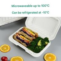 Contenant alimentaire de luxe personnalisé, jetable, biodégradable, en PP de qualité alimentaire + carbonate de calcium, compatible micro-ondes, isotherme, 30 oz, multi-usage