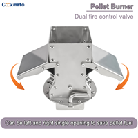 Chauffe-appoint portable et facile à assembler pour le camping en plein air, brûleur à particules en acier inoxydable, poêle à granulés chauds – Offre spéciale
