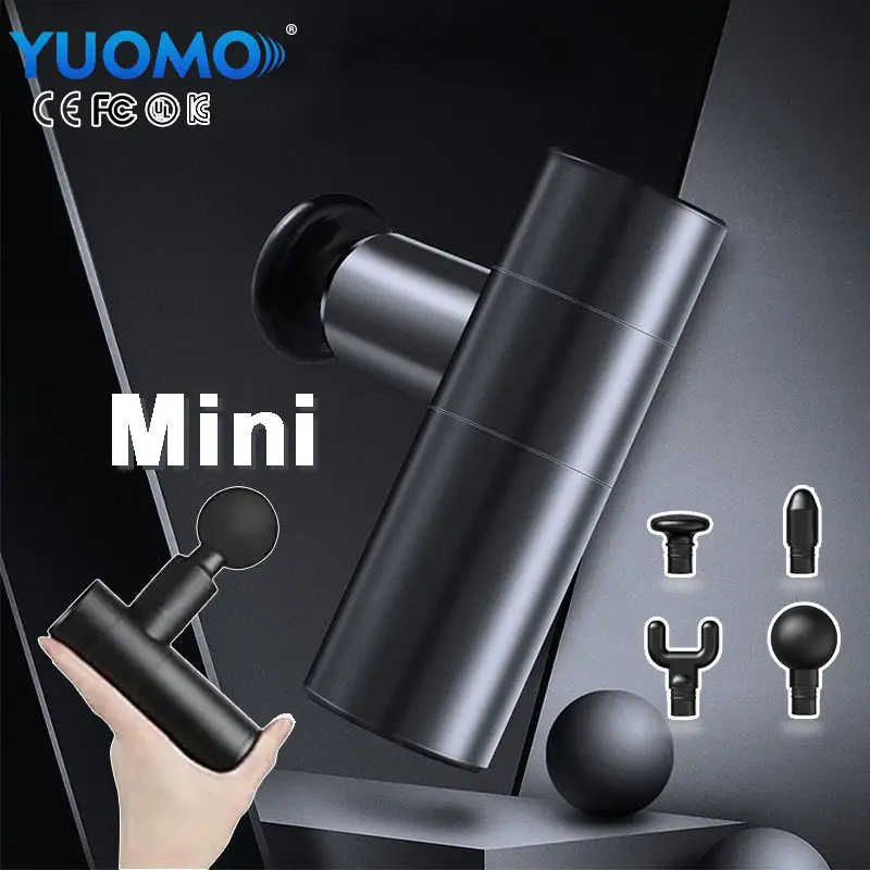 YUOMO כלי הקשה גוף נישא קטן עיסוי אקדח רגל לעיסוי/עמוק רקמות שרירים עיסוי אקדח