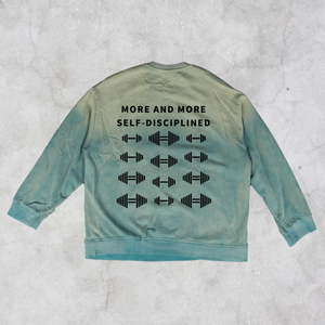 Nouvel arrivage : Sweat à capuche unisexe surdimensionné en maille imprimée, lourd, effet vintage et délavé à l'acide, avec logo personnalisé, grande taille, pour l'hiver - Product Image 3