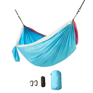 Woqi Fabricant FAIBLE QUANTITÉ MINIMALE DE COMMANDE Personnalisé Double et Simple Voyage <span class=keywords><strong>Hamac</strong></span> de Camping Léger En Plein Air - Product Image 1