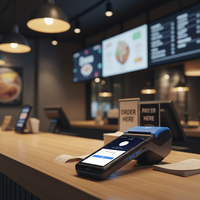 Printer Resi/Label POS PDA Symcode Android 12 Genggam Termal Monokrom Pemindai Barcode 2D Pembaca NFC
