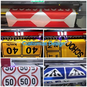 Señal de Tráfico de Seguridad Vial Reflectante de Aluminio Personalizada, Impresa con UV, Cumple con la Normativa MUTCD, Tamaño Personalizado - Product Image 3