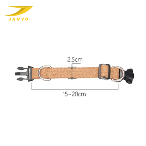 Collar de perro de cuero de madera para protección del medio ambiente y materiales compatibles con mascotas Collar de perro de corcho portador de mascotas Collar de perro personalizado alto - Product Image 6