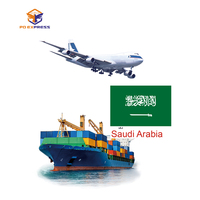 Expédition directe avec service DDP Expédition express porte-à-porte Transporteur maritime de Chine Arabie saoudite, y compris DHL Express