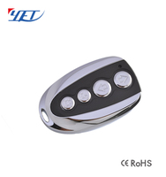 YET003 Télécommande sans fil RF à 4 touches, code roulant, pour porte de garage