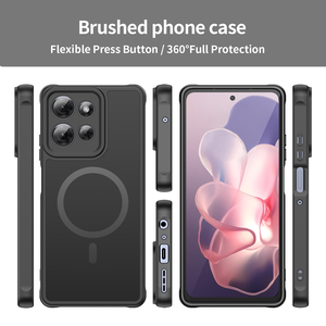 Pour Moto <span class=keywords><strong>G</strong></span> Power 2026 <span class=keywords><strong>coque</strong></span> de téléphone magnétique logo personnalisable PC TPU antichoc étui anti-chute - Product Image 2