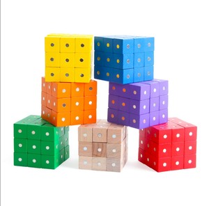 2020 <span class=keywords><strong>Amazon</strong></span> vente chaude Drôle 20mm Enfants Cube Jouet Éducatif En Bois <span class=keywords><strong>Bloc</strong></span> <span class=keywords><strong>de</strong></span> <span class=keywords><strong>Construction</strong></span> <span class=keywords><strong>magnétique</strong></span> pour Les Enfants - Product Image 1