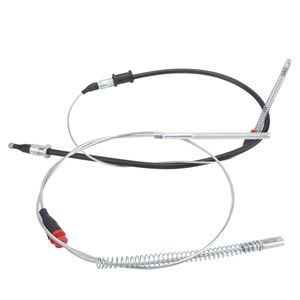 อะไหล่สายเบรกมือสำหรับจอดรถด้านหลัง2ชิ้นเหมาะสำหรับ90445985 Opel <span class=keywords><strong>Corsa</strong></span> <span class=keywords><strong>B</strong></span> <span class=keywords><strong>1993</strong></span> 2002 - Product Image 2