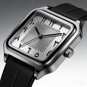 Montre à chiffres arabes du Moyen-Orient pour hommes, montre d'affaires, montre de sport de plein air, montre à Quartz de haute qualité pour hommes, étanche - Product Image 1