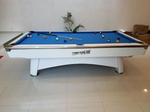 Table de billard Xingjue, nouvelle conception d'usine, style moderne, luxe, cadre en bois massif, <span class=keywords><strong>ardoise</strong></span>, 9 pieds/8 pieds/7 pieds, usage professionnel - Product Image 5