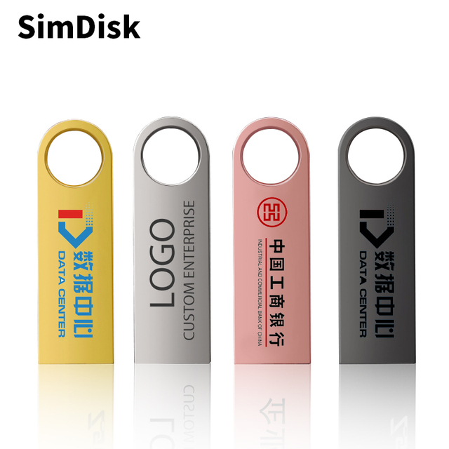 Kissin Portable Pendrive USB Drive 28M 256M 512M 1G 2G 4G 8G 16G 32G 64G 128G USB Flash Drive 2.0/3.0