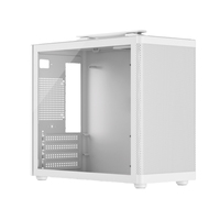 Système de refroidissement par eau d'usine JNP ventilateur de châssis de bureau alimentation de la tour intermédiaire boîtier CPU PC Micro ATX Gamer personnalisé ordinateur pour PC