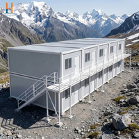 Maison conteneur à assemblage rapide et en kit pour village de chantier