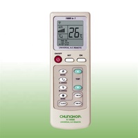 Télécommande universelle pour climatiseur, anti-interférence puissante, écran LCD, portée 8M+, fonction minuterie, pour achats en gros