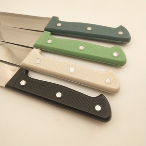 Couteau de <span class=keywords><strong>boucher</strong></span> professionnel en acier inoxydable de 7 pouces avec manche en PP coloré, couteau à sable multi-usages - Product Image 3