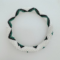 Pulsera Tejida a Mano con Cuentas Aromáticas - Estilo Étnico con un Toque Fresco de Estética China para Mujer