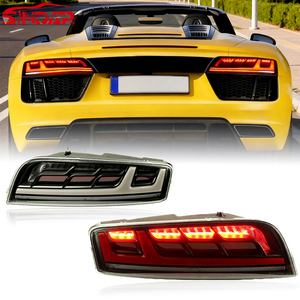 ชุดไฟท้าย LED อัตโนมัติ SINDAR อุปกรณ์เสริมไฟท้ายสำหรับ Audi R8 V10 5.2 FSI ปี 2008-2016 รุ่นที่ 1 อัพเกรดเป็นไฟท้ายรุ่นที่ 2 - Product Image 1