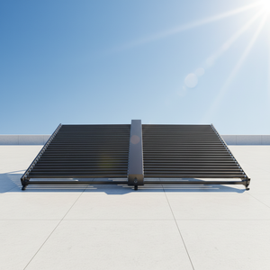 Colector Solar de Tubos Evacuados Ecológico para Edificios de Oficinas y Resorts, Operación de Bajo Consumo de Carbono, Colector Solar de Tubos Evacuados JR-18 - Product Image 2