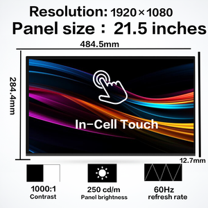 ขายร้อน 21.5 นิ้ว FHD จอแสดงผล LCD LED แบบสัมผัส LM215WFA-SSG1 72% NTSC 1080P - Product Image 4