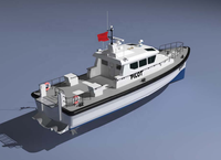 Bateau pilote haute vitesse Grandsea HD-210C 21m en PRV blanc certifié CCS avec garantie d'un an à vendre en Chine