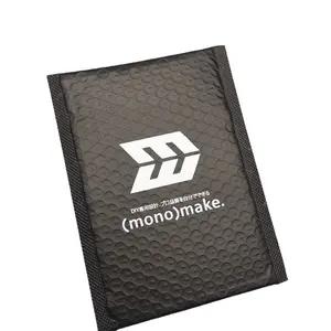 Venda Quente Premium Co-extrudado Personalizado Preto Poli Bolha Mailers/plástico Sacos De Correio/acolchoado Envelopes De Transporte Fornecedores