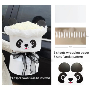 Trẻ Em Của Ngày Sinh Nhật Bó Hoa Hình Lollipop Hoa Giấy Gói Pe Lớp Phủ Bán Thành Hoa Vỏ Cho Lễ Hội - Product Image 4