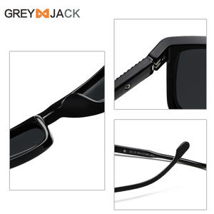 Gafas de Sol Deportivas Polarizadas Grey Jack UV400 con Marco de PC y Lentes Negros TAC para Ciclismo al Aire Libre para Hombre - Product Image 1