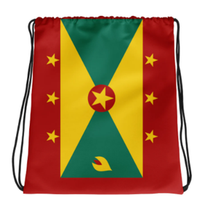 Bolsa Ligera con Cordón y Bandera de Granada, Mochila Patriótica con Cordón, Mochila Deportiva para Gimnasio, Baile, Senderismo y Viajes - Product Image 6