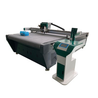 Cajas de embalaje de Perfume cosmético de lujo profesional Troquel Máquinas de corte CNC digitales Cortadores de cama plana con herramienta de plegado plegable
