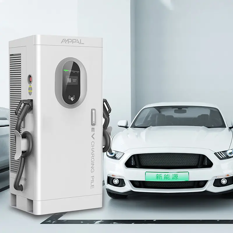 AMPPAL ev Ladegerät 60KW 80KW 120KW ocpp ev Ladestation DC Schnell ladestationen chademo ccs