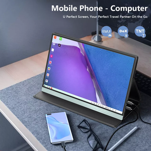 Monitor <span class=keywords><strong>táctil</strong></span> <span class=keywords><strong>portátil</strong></span> de 13,3 <span class=keywords><strong>pulgadas</strong></span>, <span class=keywords><strong>pantalla</strong></span> <span class=keywords><strong>táctil</strong></span> con batería para <span class=keywords><strong>portátil</strong></span>, ps5, <span class=keywords><strong>pantalla</strong></span> dual, 1080P, 1200:1, 100% - Product Image 4
