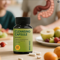 Capsules de nettoyage du côlon pour adultes à base d'herbes naturelles Yiteng, détoxifiantes et riches en protéines |   Probiotiques pour le soutien digestif, fibres, soutien immunitaire, santé intestinale